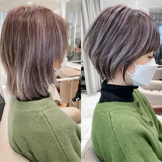 ショート 三鷹で1番ショート ボブをカットする新谷のヘアスタイル