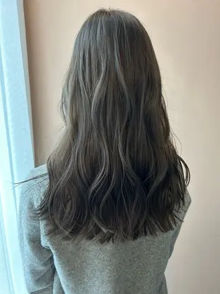 ロング カラー hub hair レイヤー/透明感のヘアスタイル