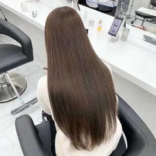 ロング カラー ハイトーン/韓国 レイヤー/るか🎀のヘアスタイル