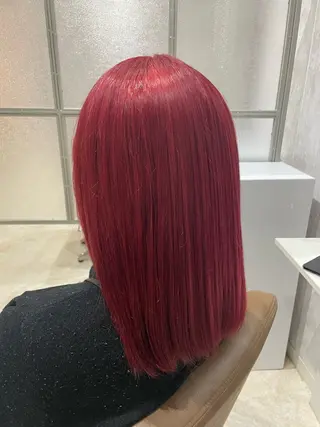 セミロング カラー 透明感🫧ナチュラル 🍀りんたろうのヘアスタイル