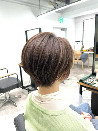 ショート カラー ショート&ボブ✂️ 宮島 祐太のヘアスタイル