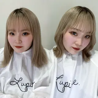ミディアム 🎀 Ami 🎀 【 梅田・福島】のヘアスタイル