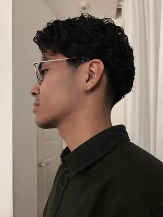 ショート パーマ 梅田/中崎町/パーマ TAIYOのヘアスタイル