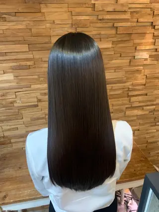 ロング 透明感/ 美髪矯正/田中恭のヘアスタイル