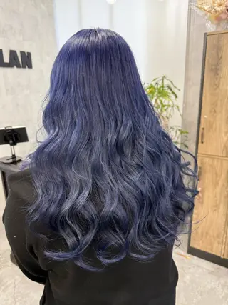 ロング カラー 市毛 結菜のヘアスタイル