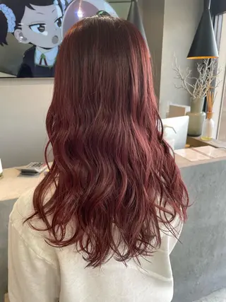 ロング 《nico》 髙橋秋花🖤🧡のヘアスタイル