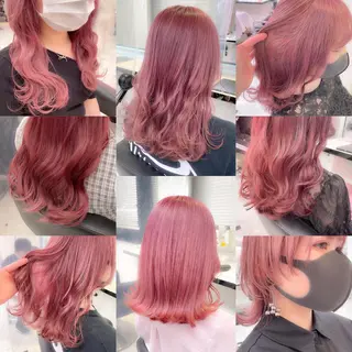 ロング カラー パーマ ヘアアレンジ メンズ キッズ ネイル マツエク・マツパ 🎀愛されモテヘア♡ 梅澤夏基🎀のヘアスタイル