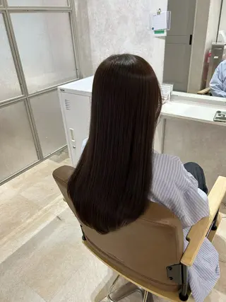 セミロング カラー 💙まこと💙艶 カラー(Rico)のヘアスタイル