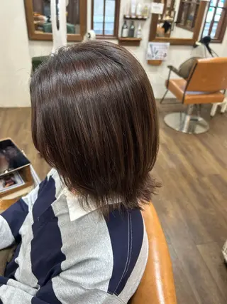 ショート カラー 徳永　髪質改善 カラー🪄💫のヘアスタイル