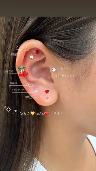 ubu share salon所属・鈴村緋女/ヘアセット /耳ツボジュエリーのヘアスタイル