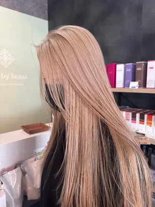 ロング 坂庭 美夢のヘアスタイル