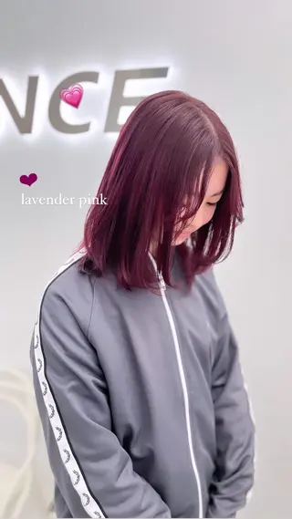 セミロング カラー ヘアアレンジ 愛されカラー🩷 はるなのヘアスタイル