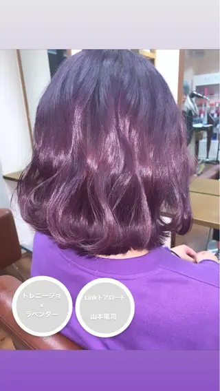 ミディアム 副店長　山本 竜司のヘアスタイル