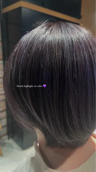ショート カラー rin 🖤〈大宮〉のヘアスタイル