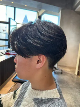パーマ メンズ メンズ特化ニュアンス パーマ RYOのヘアスタイル