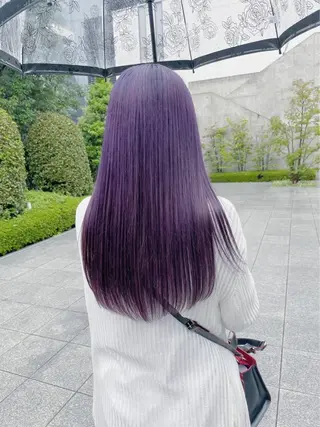 ロング カラー ヘアアレンジ 似合わせヘア💎 Ÿutóのヘアスタイル