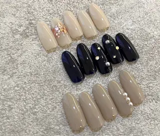 ネイル joieange浜元 心斎橋店Nail🦋のネイルデザイン
