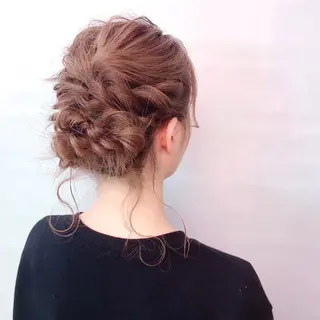ヘアアレンジ 佐藤 梨里花 ❤︎のヘアスタイル