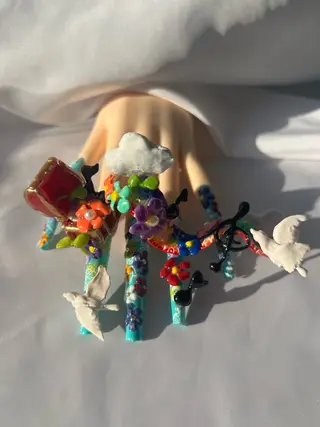 ネイル あお ジュニアネイリストのネイルデザイン