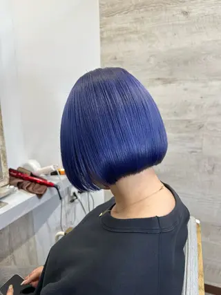 セミロング カラー ブリーチ koheiのヘアスタイル