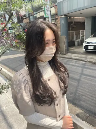 ロング 野田 尚Jr.スタイリストのヘアスタイル