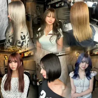 カラー aina/心斎橋 /ハイトーン/カラーのヘアスタイル