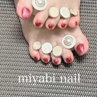 ネイル miyabi nail 桂川駅近くのネイルデザイン