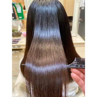 ロング パーマ 髪質改善/茅ヶ崎 マツモト リョウのヘアスタイル