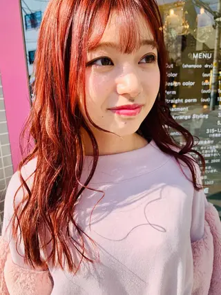 ロング カラー 🌸スタイリスト 山浦美恵のヘアスタイル