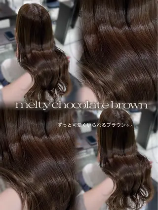 ロング レイヤー×艶髪🤎. 𝜗𝜚hitomiのヘアスタイル