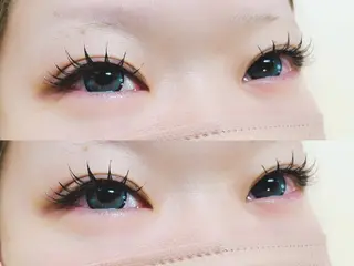 マツエク・マツパ AURORA RINAのマツエク・マツパデザイン