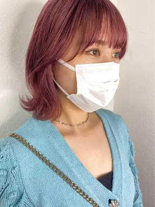カラー 中村 彩夏のヘアスタイル