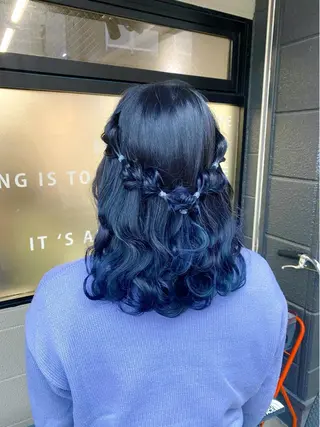 カラー 中富 🍪みなのヘアスタイル