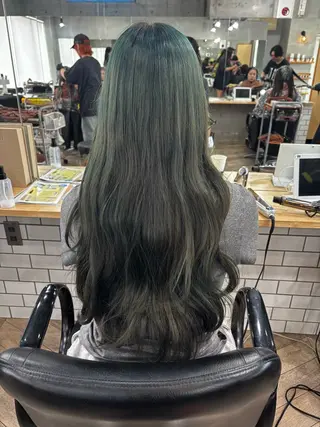 ロング カラー ANGELICA ゆづのヘアスタイル