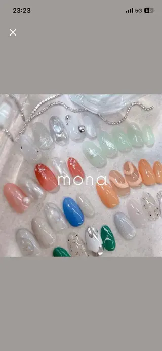 ネイル mona .sAMI♡のネイルデザイン