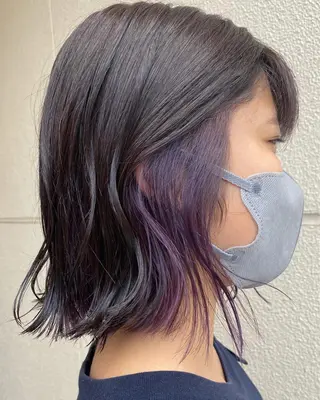 ショート カラー ambellir 山本伽椰のヘアスタイル