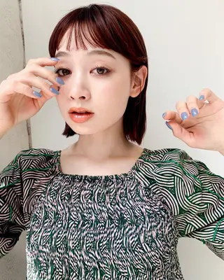 ショート log所属・ボブ/顔まわりカット 💫大澤奈緒美のヘアスタイル