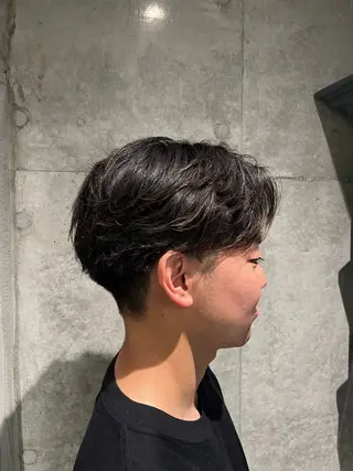 メンズ メンズカット パーマ飯野友喜のヘアスタイル