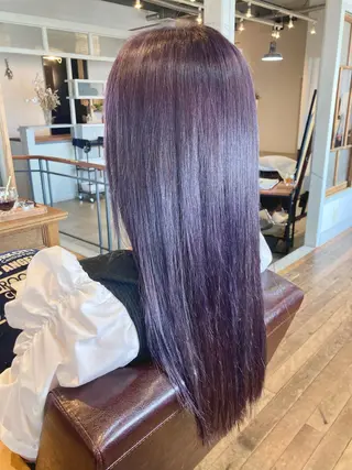 ロング タカツド ユウキのヘアスタイル