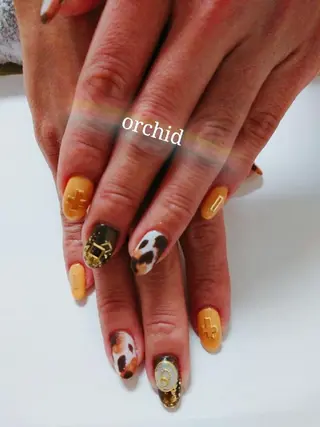 ネイル orchid ♡オーキッドのネイルデザイン