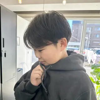 ショート メンズ キッズ ✂️大人のデザイン vivid✂️のヘアスタイル