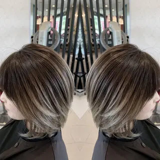 ミディアム カラー EARTH石巻店 尾形  裕のヘアスタイル