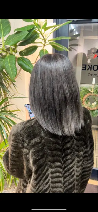 ミディアム カラー 山中 欧輔のヘアスタイル