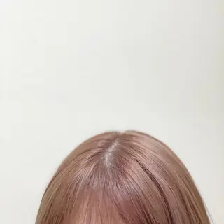 ミディアム カラー パーマ ヘアアレンジ メンズ キッズ ネイル マツエク・マツパ 切りっぱなしヘアボブ ミディアムヘアRYOのヘアスタイル