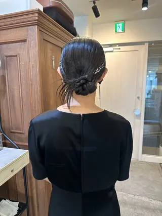 ミディアム ヘアアレンジ カットモデル募集中 ／HARUKA🎀のヘアスタイル