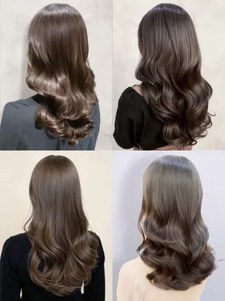 ロング 岡田 聖也のヘアスタイル