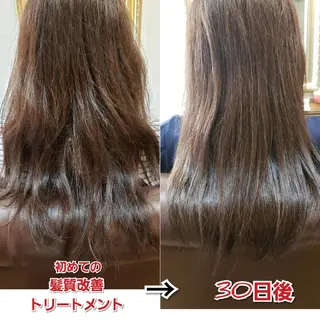 ロング 饒平名 知也のヘアスタイル