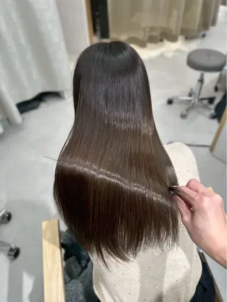 ロング SLASHスラッシュ 菅野あかねのヘアスタイル