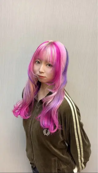 ロング カラー 上野 瑞貴のヘアスタイル