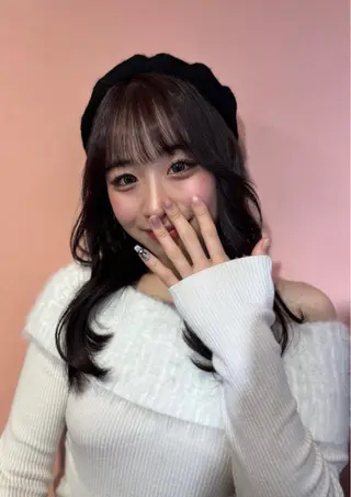 ロング カラー 札幌美容室♡西塔 瑠音🎀のヘアスタイル